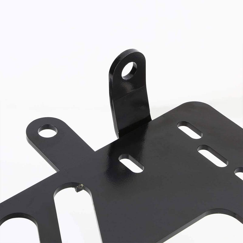 2x Steel Racing Seat Base Mount Bracket Adapter For Mit 02-06 Lancer CT9A 4G63T