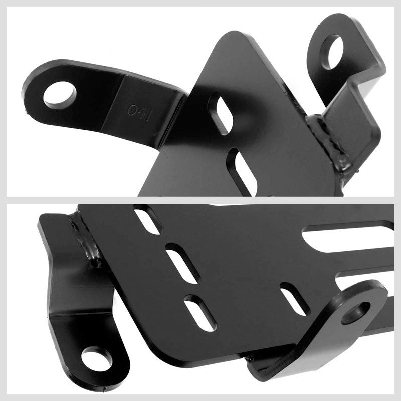 2x Steel Racing Seat Base Mounting Bracket Adapter For 10-15 Chevrolet Camaro