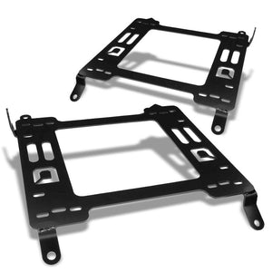 2x Steel Racing Seat Base Mounting Bracket Adapter For 09-19 Nissan 370Z