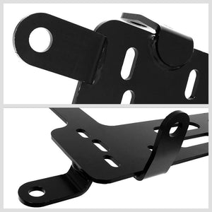 2x Steel Racing Seat Base Mounting Bracket Adapter For 09-19 Nissan 370Z
