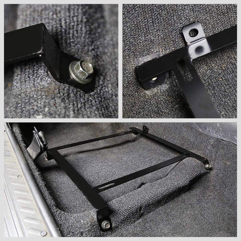 2x Steel Racing Seat Base Mount Bracket Adapter For Nissan 89-98 240SX S13/S14