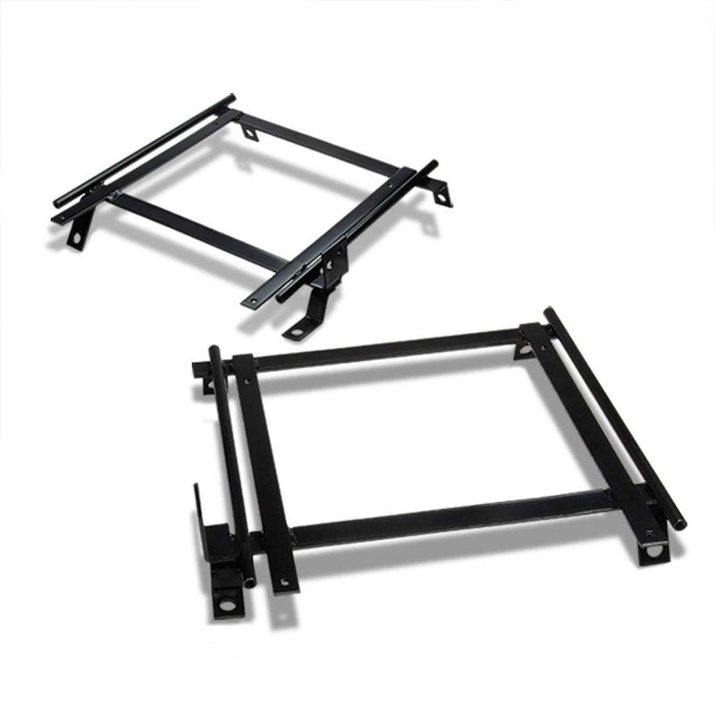 2x Steel Racing Seat Base Mount Bracket Adapter For Acura 90-93 Integra DA6/DA9
