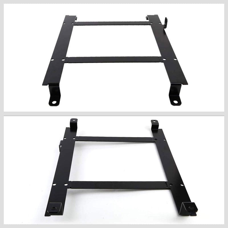 2x Steel Bucket Racing Seat Low Mounting Bracket For Chevy 97-04 Corvette C5 V8