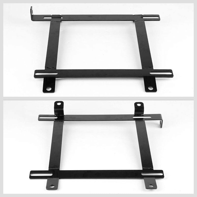 2x Steel Bucket Racing Seat Low Mounting Bracket For 99-04 Mustang  V6/V8 SN-95