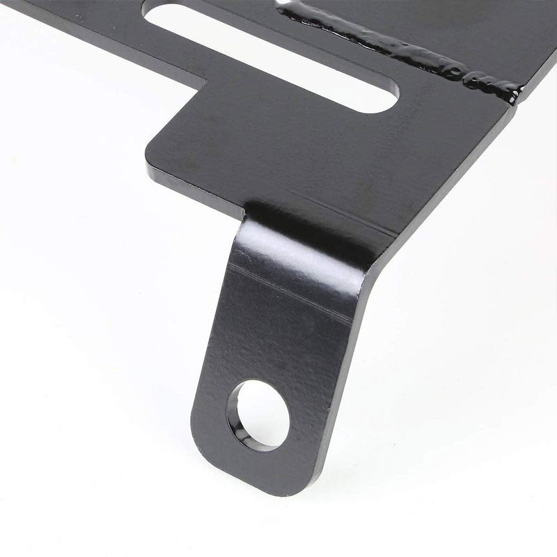 2x Mild Steel Bucket Racing Seat Low Base Mounting Bracket For 01-05 Civic EM/ES