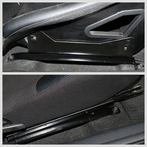 2x Steel Bucket Racing Seat Low Mounting Bracket For 12-16 Veloster Hatchback