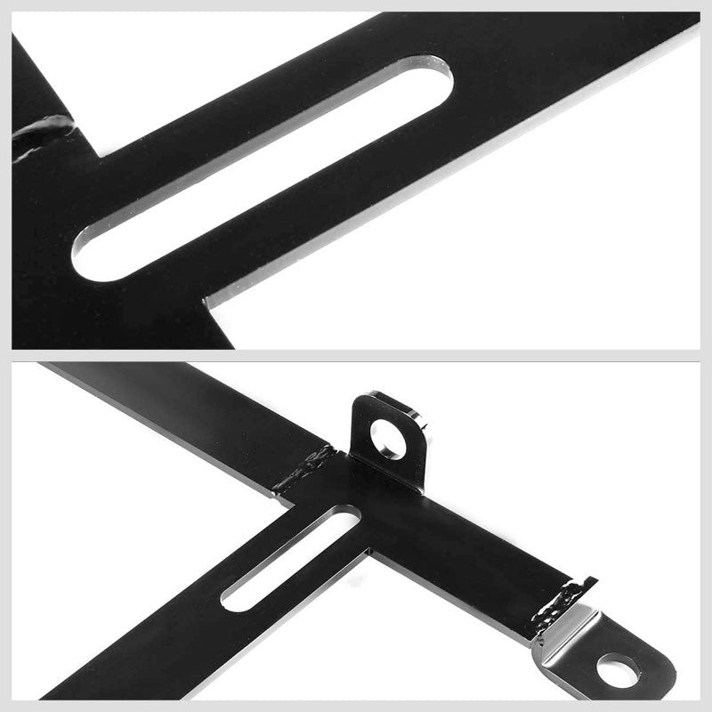 2x Steel Bucket Racing Seat Low Mounting Bracket For 12-16 Veloster Hatchback