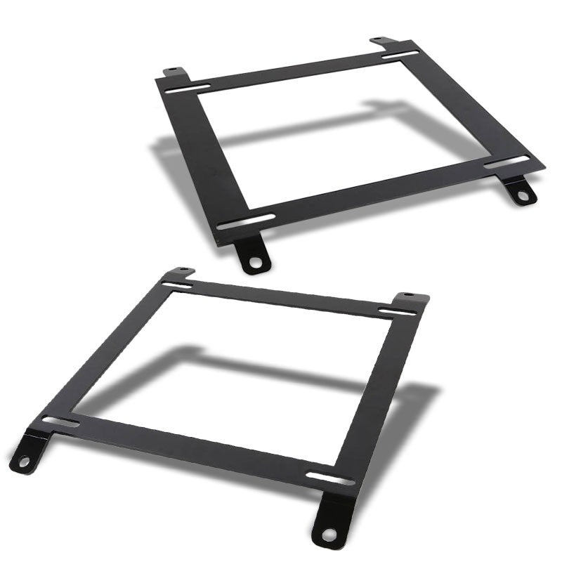 2x Steel Bucket Racing Seat Low Base Mounting Bracket For Mazda 90-97 Miata MX-5