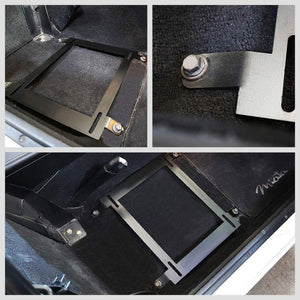 2x Steel Bucket Racing Seat Low Base Mounting Bracket For Mazda 90-97 Miata MX-5