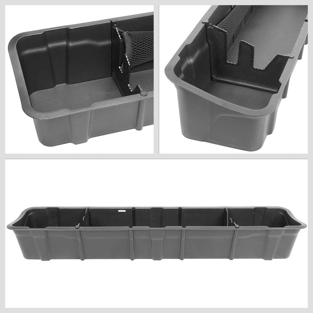 matte-texture-black-rear-under-seat-storage-tray-for-15-20-ford-f-150-crew-cab