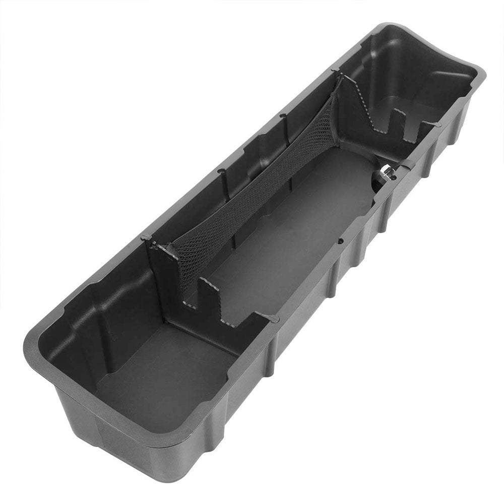 matte-texture-black-rear-under-seat-storage-tray-for-15-20-ford-f-150-crew-cab