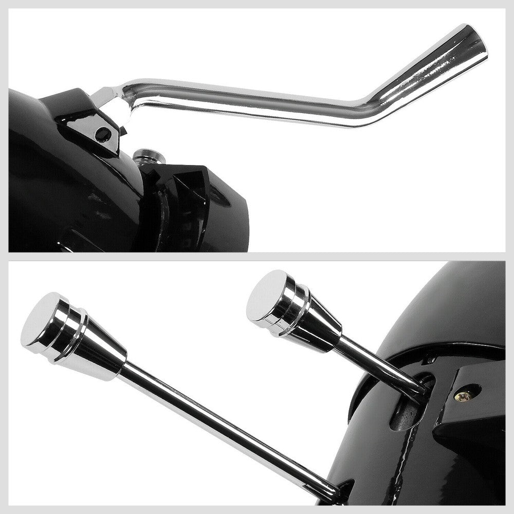 30" Black AT (Column Shift) Tilt Steering Column For 55-59 Chevy GM Hot Rod