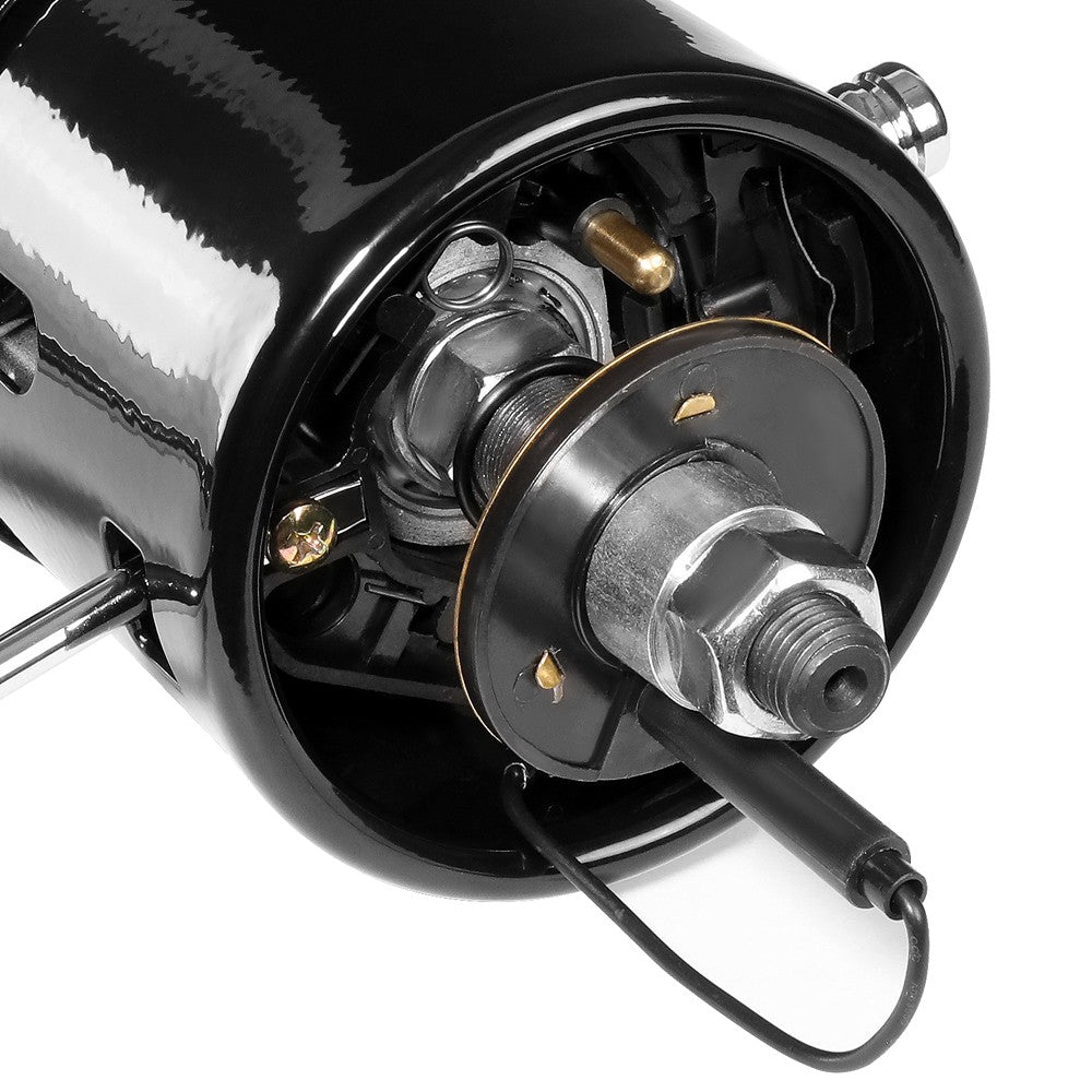 28" Black MT (Floor Shift) Tilt Steering Column 2"DIA For 55-59 Chevy GM Hot Rod