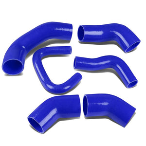 4-Ply Nylon Blue Intercooler Pipe Kit 5mm Thickness 05-06 Lancer 4Dr BFC-ITPK-EVO8-BL