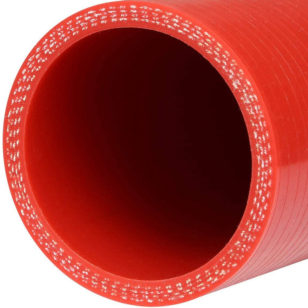 4-Ply Nylon Red Intercooler Hose Kit Full 5mm Thickness For 05-06 Lancer EVO 8/9