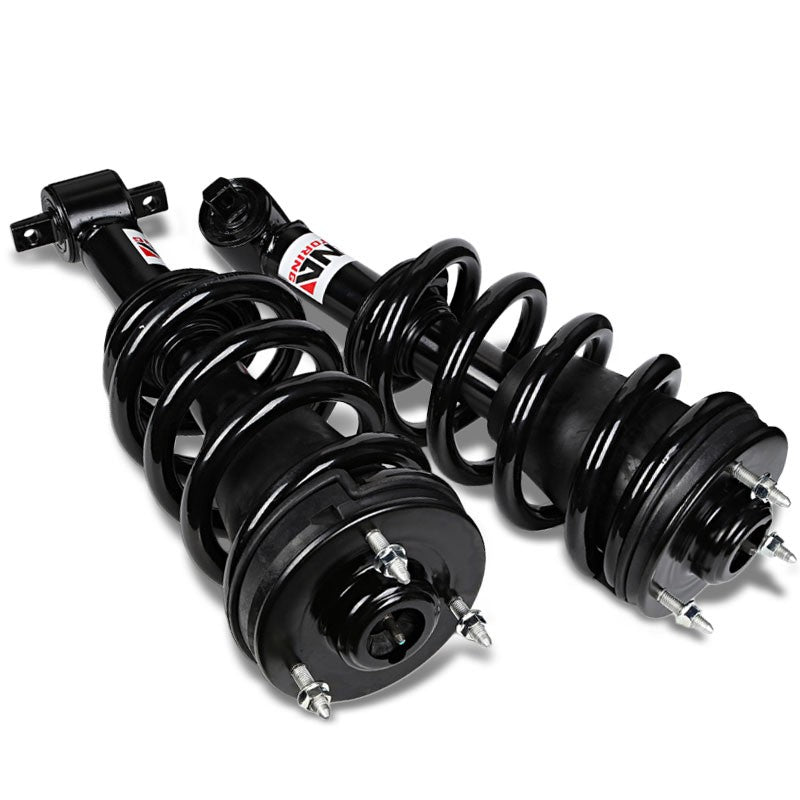 Front Pair OE Style Struts Shock Coil Springs Assembly Kit For 07-14 Chevy Tahoe-Shock Absorbers Parts-BuildFastCar