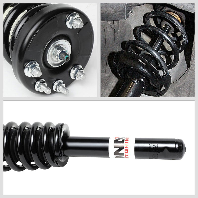 Front Pair OE Style Struts Shock Coil Springs Assembly For 03-07 Honda Accord-Shock Absorbers Parts-BuildFastCar