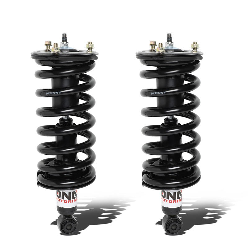 Front Pair OE Style Struts Shock Coil Springs Assembly For 04-15 Nissan Titan-Shock Absorbers Parts-BuildFastCar