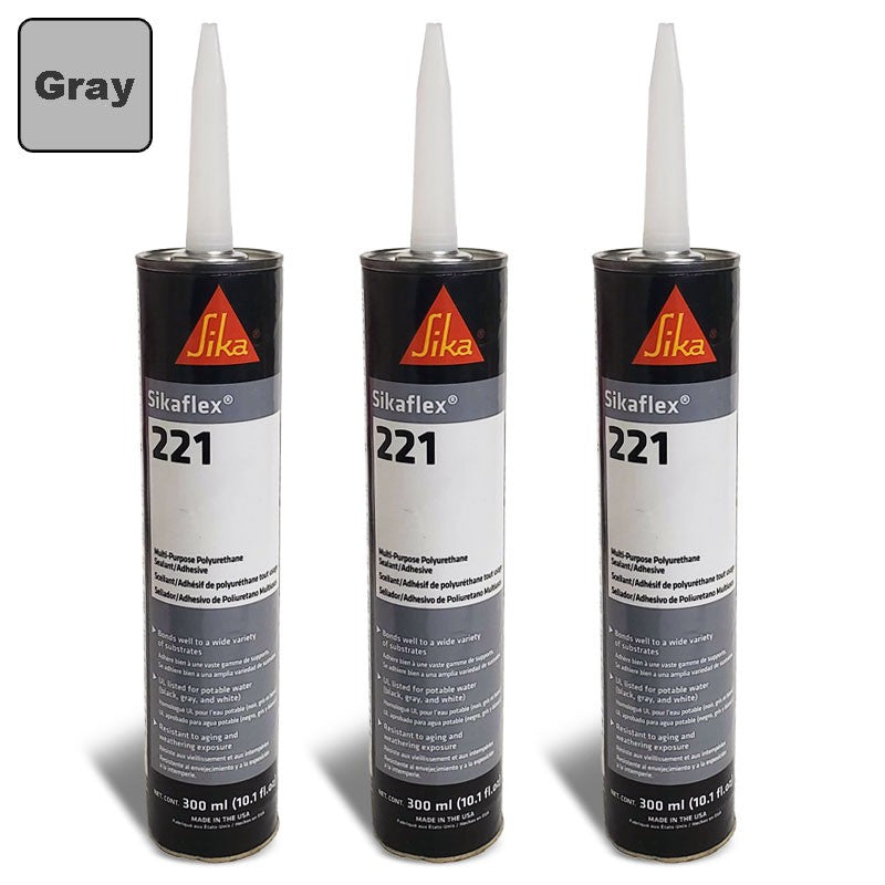 Adhesive sealant Sikaflex-522 - 300 ml - gray