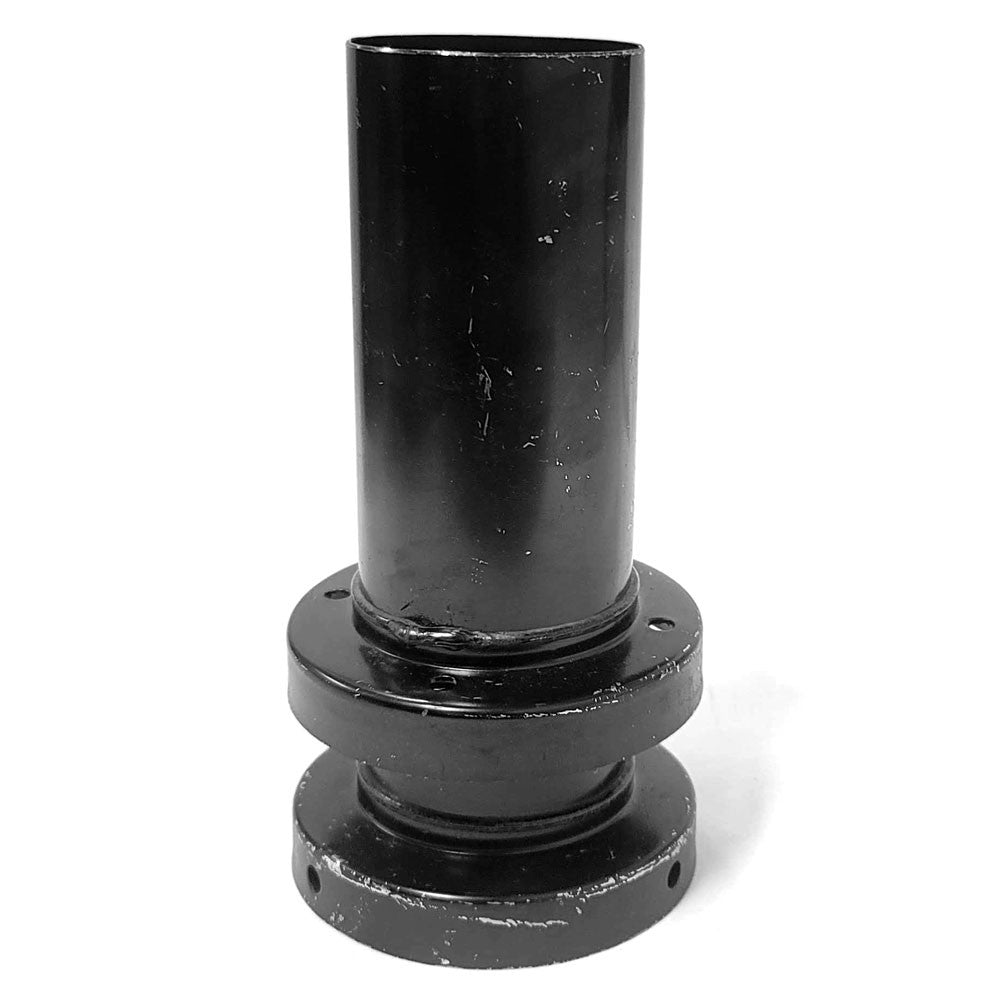 Megan Racing Universal Muffler Silencer 3.75" W for 4" Tip 2.5" Inlet Muffler