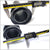 Megan Racing Universal Muffler Silencer 3.75" W for 4" Tip 2.5" Inlet Muffler
