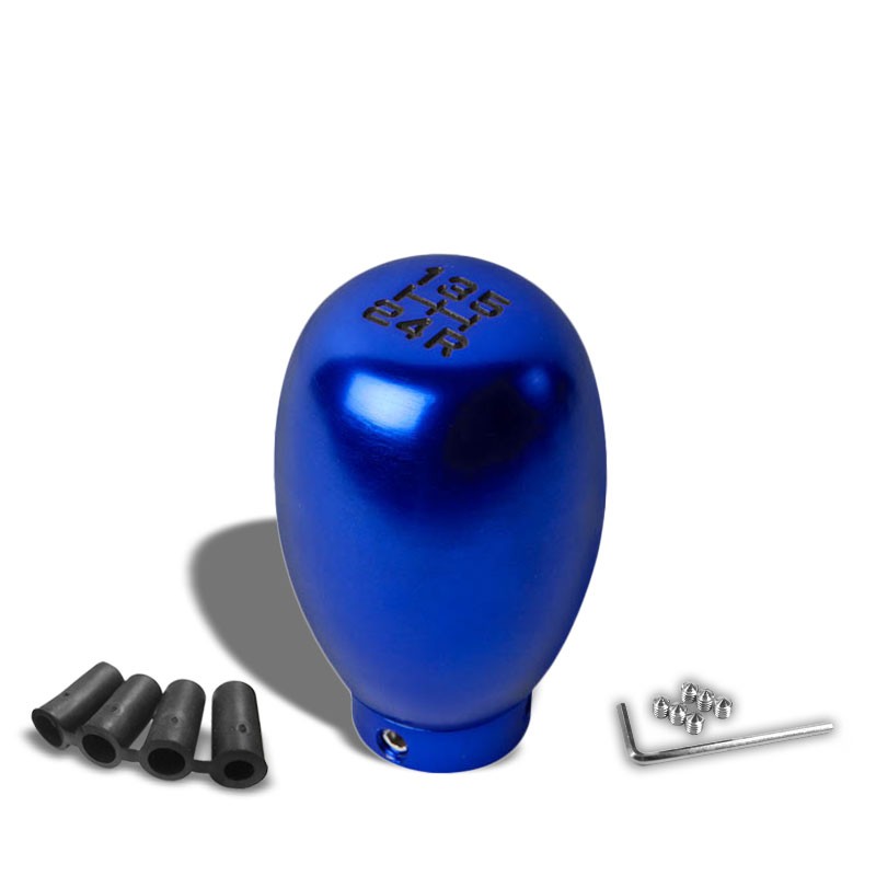 NRG Innovations Blue Type-R 5-Speed Manual M8 M10 M12 SK-5S-BL-BK Shift Knob-Shifter Components-BuildFastCar