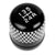 Black/White Netted Short Throw Shifter+Shift Knob For 89-98 Nissan 240SX S13 S14-Shifter Components-BuildFastCar-BFC-SHT-NS13+SHIFTKNOB-NET5SP-T1-BK