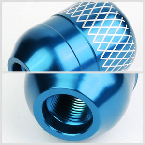 Manzo Short Shifter+Light Blue Net/White 5-Speed Knob For 83-87 Corolla GTS MT-Shifter Components-BuildFastCar