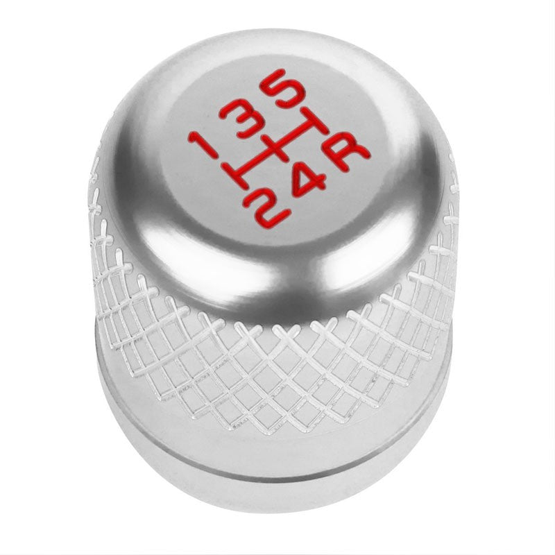 Manzo Short Shifter+Silver Net/White 5-Speed Knob For 83-87 Corolla GTS AE86 MT-Shifter Components-BuildFastCar