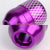 Megan Short Shifter+Purple Net/White 6-Speed Knob For 03-08 Nissan 350Z Z33 MT-Shifter Components-BuildFastCar