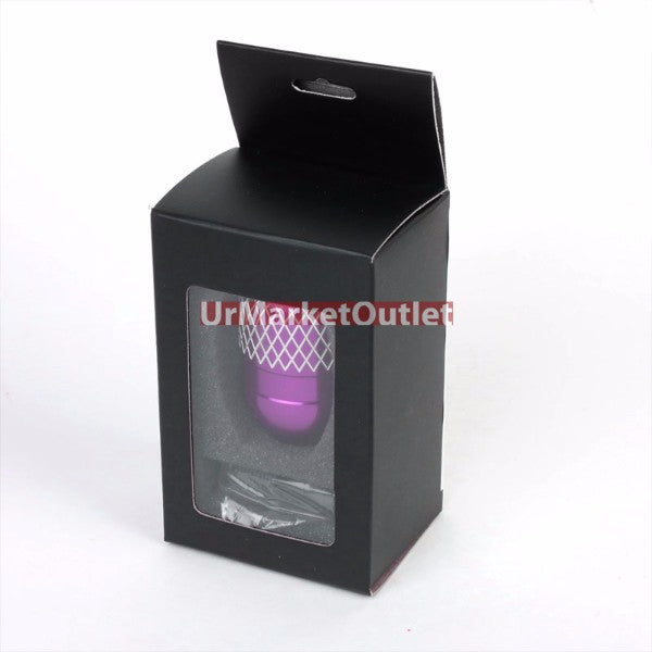 Megan Short Shifter+Purple Net/White 6-Speed Knob For 03-08 Nissan 350Z Z33 MT-Shifter Components-BuildFastCar
