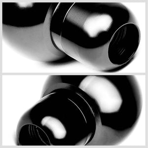 Megan Short Shifter+Black Round/White 5-Speed Knob For 93-95 Mazda RX-7 FD35 MT-Shifter Components-BuildFastCar