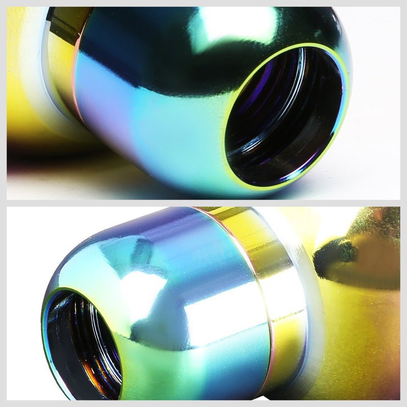 Manzo Short Throw Shifter+Iridium Clear Pattern Ball Shift Knob For 90-97 Miata