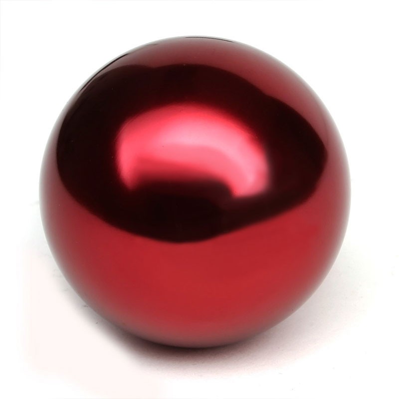 Red Round Clear Pattern Shift Knob+Short Throw Shifter For 17-19 Toyota 86 GT86-Shifter Components-BuildFastCar-BFC-SHT-TOY86+SHIFTKNOB-ROUNDC-RD