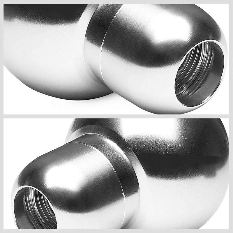 Manzo Short Shifter+Chrome Round/White 5-Speed Knob For 83-87 Corolla GTS MT-Shifter Components-BuildFastCar