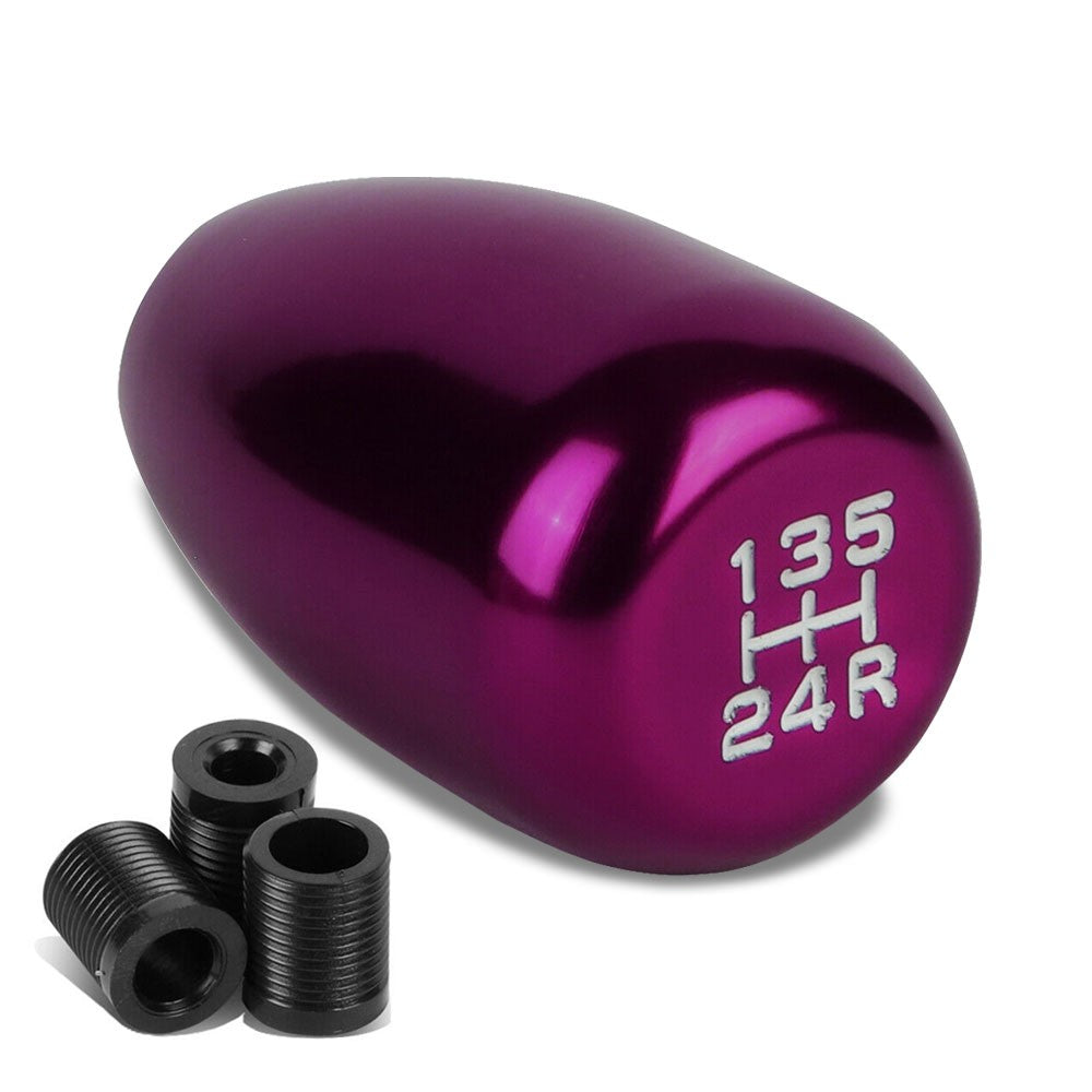 JDM Type-R Style Purple Manual 5-Speed Pattern Shift Knob BFC-STKB-TY88-5S-PP