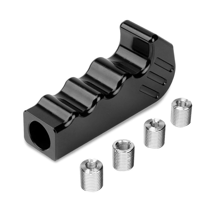 M8/M10/M12 Manual MT Black Pistol Grip Race Shifter Lever Shift Knob Handle Bar-Interior-BuildFastCar