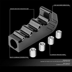 Manzo Short Shifter+Black Pistol Grip Shift Knob For 83-87 Corolla GTS AE86 MT-Shifter Components-BuildFastCar