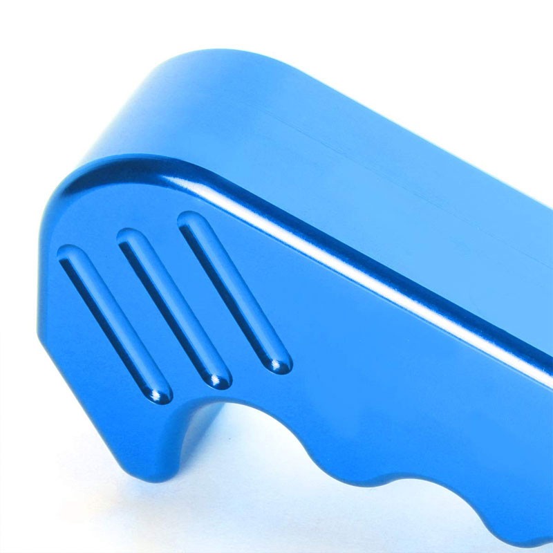 M8/M10/M12 Manual MT Blue Pistol Grip Racing Shifter Lever Shift Knob Handle Bar-Interior-BuildFastCar