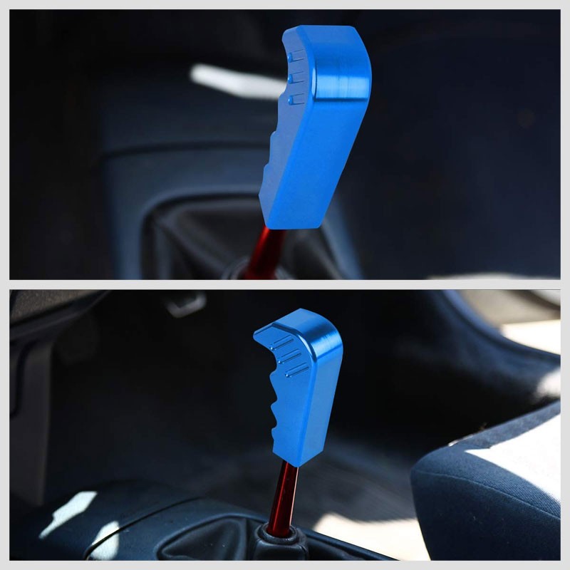 M8/M10/M12 Manual MT Blue Pistol Grip Racing Shifter Lever Shift Knob Handle Bar-Interior-BuildFastCar