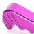 Megan Short Throw Shifter+Purple Pistol Grip/ Knob For 93-95 Mazda RX-7 FD35 MT-Shifter Components-BuildFastCar
