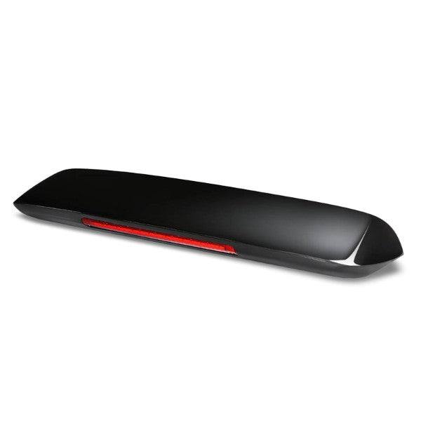 Black Spoon Style Rear Spoiler/Wing+LED For Honda 96-00 Civic EK/EJ Hatchback-Body Hardware/Replacement-BuildFastCar-