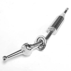 Manzo Short Shifter+Gunmetal Net/White 5-Speed Knob For 83-87 Corolla GTS MT-Shifter Components-BuildFastCar