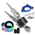 Megan Short Throw Shifter+Iridium Round Shift Knob For 03-08 Nissan 350Z Z33 MT-Shifter Components-BuildFastCar