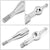 Manzo Short Throw Shifter+Silver Pistol Grip Shift Knob For 90-97 Miata MX-5