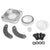 Iridium/White Round 5S Short Throw Shifter+Shift Knob For 89-98 240SX S13 S14-Shifter Components-BuildFastCar-BFC-SHT-NS13+SHIFTKNOB-ROUND5SP-7C
