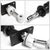 Chrome Round Clear Pattern Shift Knob+Short Throw Shifter For 13-19 Subaru BRZ-Shifter Components-BuildFastCar-BFC-SHT-TOY86+SHIFTKNOB-ROUNDC-CH