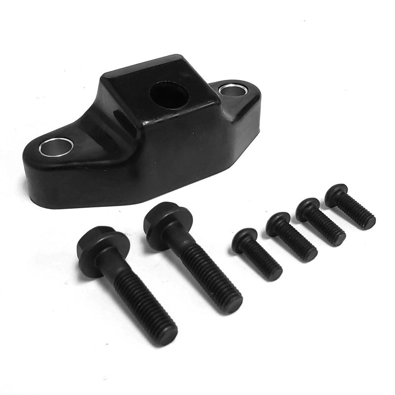 Black Round Clear Pattern Shift Knob+Short Throw Shifter For 17+ Toyota 86 GT86-Shifter Components-BuildFastCar-BFC-SHT-TOY86+SHIFTKNOB-ROUNDC-BK