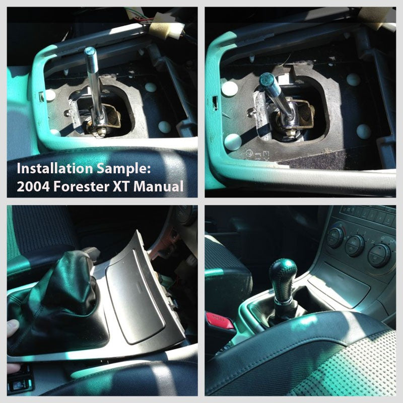 Manzo Race Sport Short Throw Shifter Shift Knob for Subaru 03-05 Forester 5Speed-Shifter Components-BuildFastCar