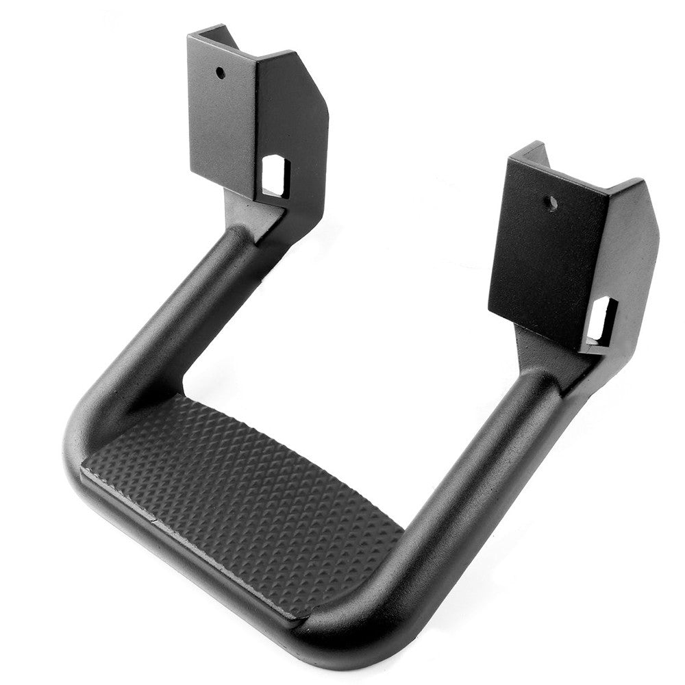 2x Black Universal Die-Cast Aluminum Side Step Nerf Bar for Pickup Turck SUV